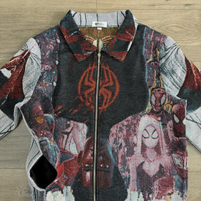 RDMCLOTHINGART tapestry hoodie SPIDER V3 TAPESTRY JACKET