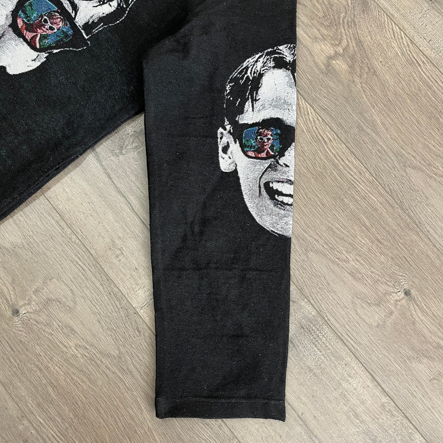 RDMCLOTHINGART tapestry hoodie SQUINT TAPESTRY HOODIE