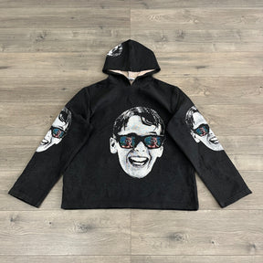RDMCLOTHINGART tapestry hoodie SQUINT TAPESTRY HOODIE