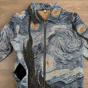 RDMCLOTHINGART tapestry hoodie STARRY NIGHT TAPESTRY JACKET