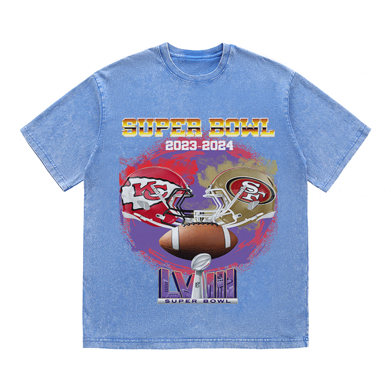 RDMCLOTHINGART tapestry hoodie SUPERBOWL HEAVY WEIGHT COTTON TEE-9195