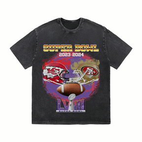 RDMCLOTHINGART tapestry hoodie SUPERBOWL HEAVY WEIGHT COTTON TEE-9195