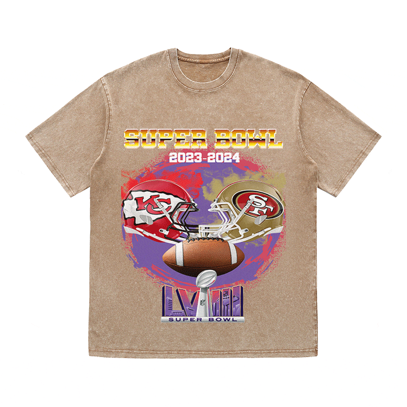 RDMCLOTHINGART tapestry hoodie SUPERBOWL HEAVY WEIGHT COTTON TEE-9195