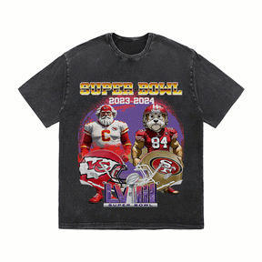 RDMCLOTHINGART tapestry hoodie SUPERBOWL HEAVY WEIGHT COTTON TEE-9196