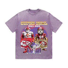 RDMCLOTHINGART tapestry hoodie SUPERBOWL HEAVY WEIGHT COTTON TEE-9196