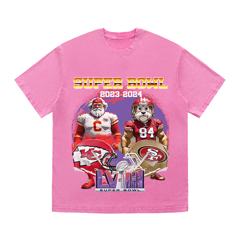 RDMCLOTHINGART tapestry hoodie SUPERBOWL HEAVY WEIGHT COTTON TEE-9196