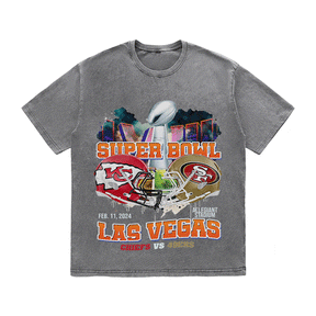 RDMCLOTHINGART tapestry hoodie SUPERBOWL HEAVY WEIGHT COTTON TEE-9198