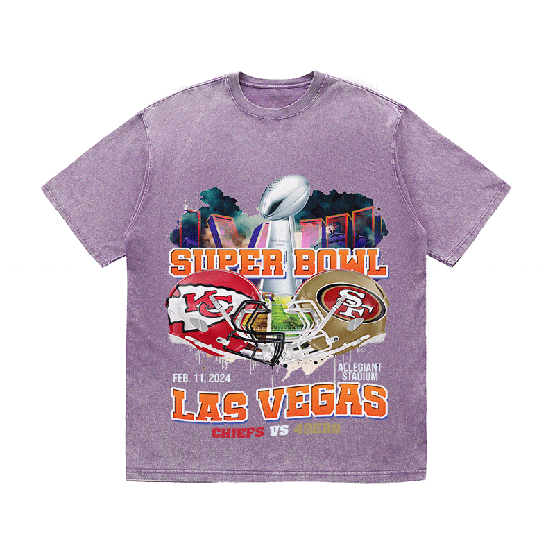 RDMCLOTHINGART tapestry hoodie SUPERBOWL HEAVY WEIGHT COTTON TEE-9198