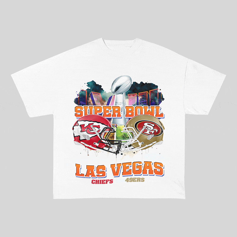 RDMCLOTHINGART tapestry hoodie SUPERBOWL HEAVY WEIGHT COTTON TEE-9198