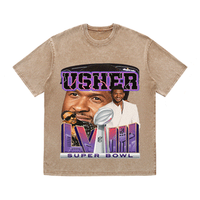 RDMCLOTHINGART tapestry hoodie SUPERBOWL HEAVY WEIGHT COTTON TEE-9200