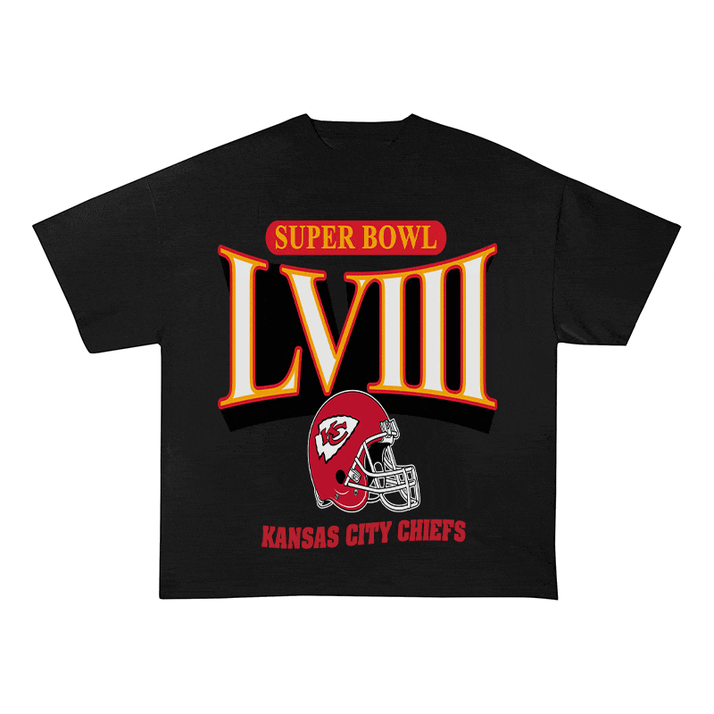 RDMCLOTHINGART tapestry hoodie SUPERBOWL HEAVY WEIGHT COTTON TEE-9201