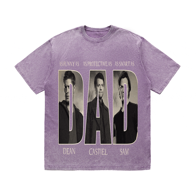 RDMCLOTHINGART tapestry hoodie SUPERNATURAL HEAVY WEIGHT COTTON TEE-8817