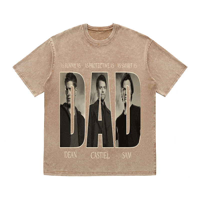 RDMCLOTHINGART tapestry hoodie SUPERNATURAL HEAVY WEIGHT COTTON TEE-8817