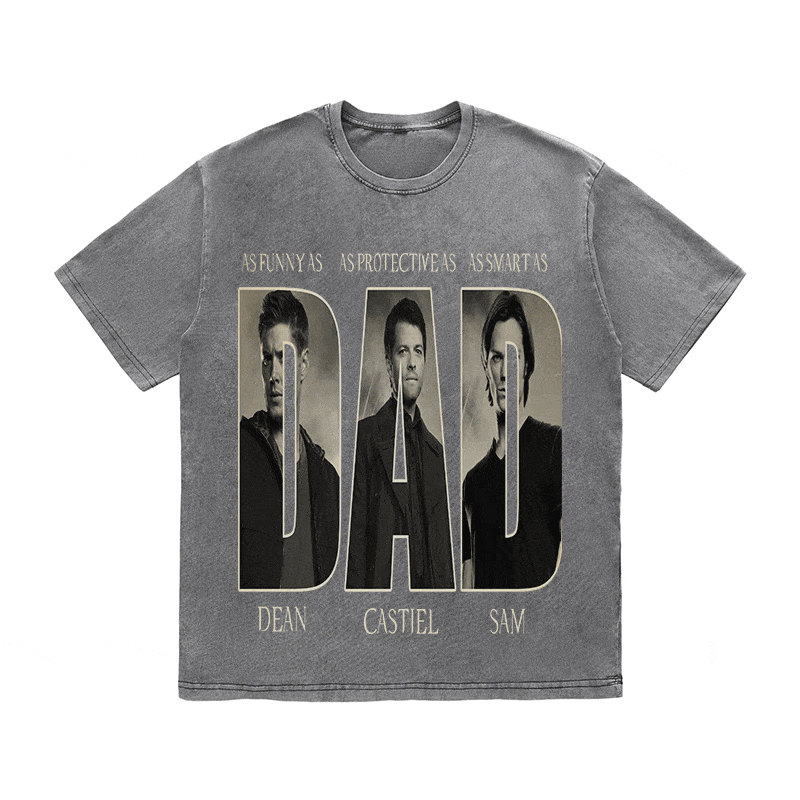 RDMCLOTHINGART tapestry hoodie SUPERNATURAL HEAVY WEIGHT COTTON TEE-8817