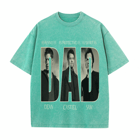 RDMCLOTHINGART tapestry hoodie SUPERNATURAL HEAVY WEIGHT COTTON TEE-8817