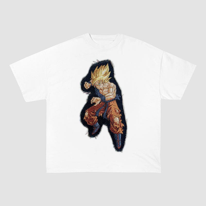 SuperSaiyan HEAVY COTTON TEES-8132 - RDMCLOTHINGART