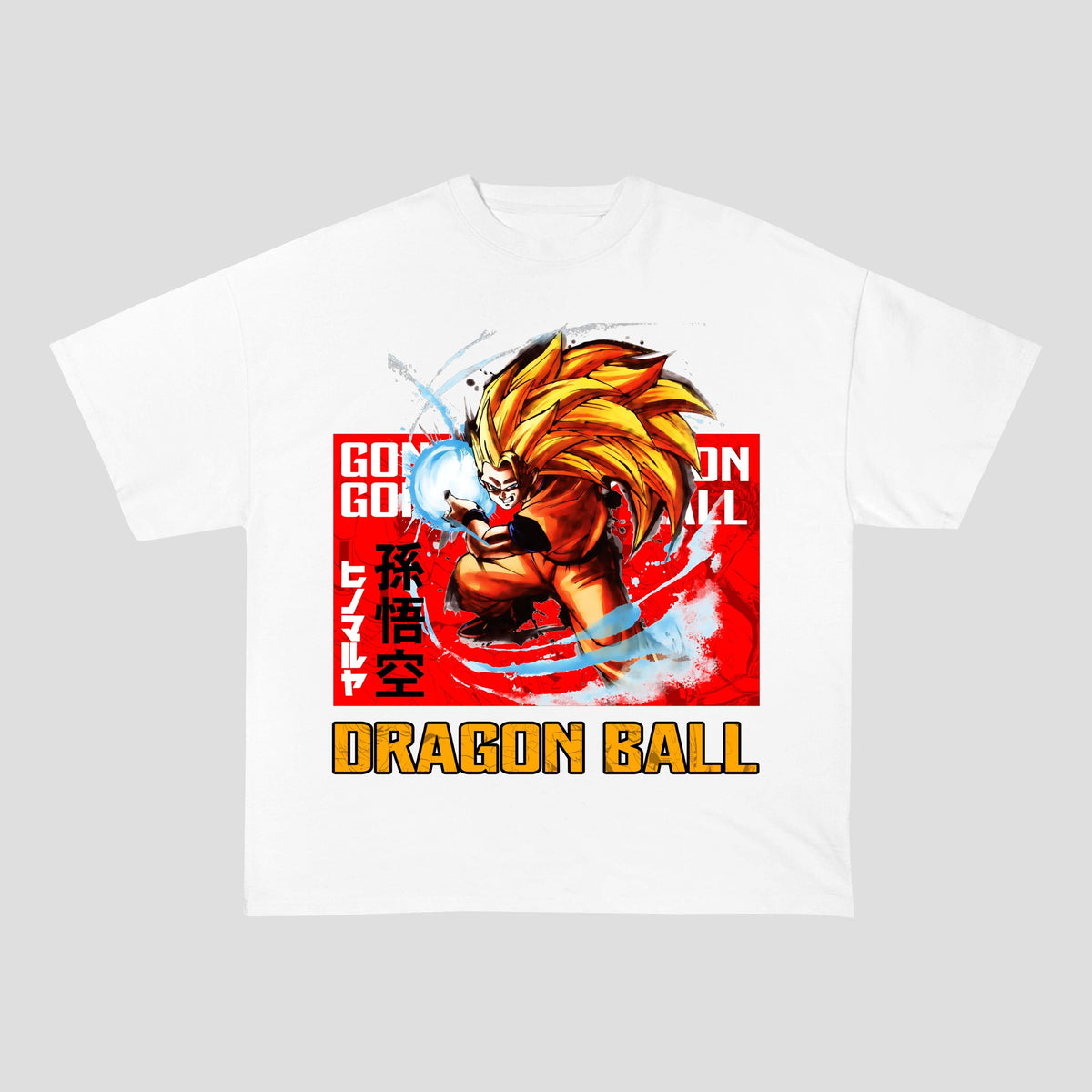 SuperSaiYan HEAVY COTTON TEES-8182 - RDMCLOTHINGART