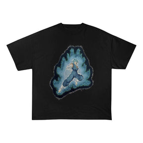 SuperSaiyanBlue HEAVY COTTON TEES-8148 - RDMCLOTHINGART