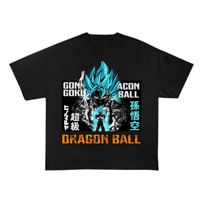 SuperSaiYanBlue HEAVY COTTON TEES-8194 - RDMCLOTHINGART