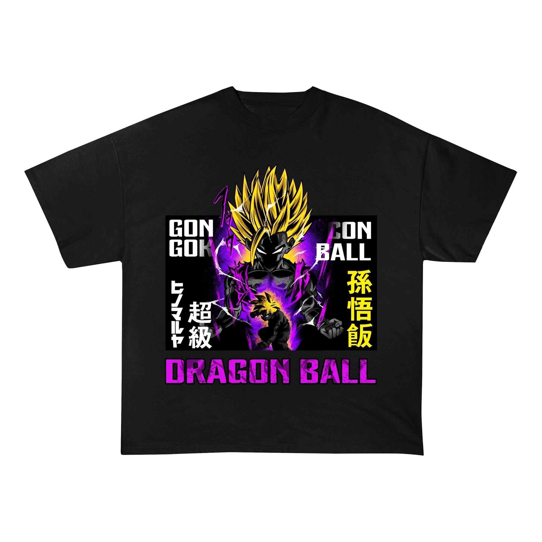 SuperSaiYanGoHan HEAVY COTTON TEES-8193 - RDMCLOTHINGART