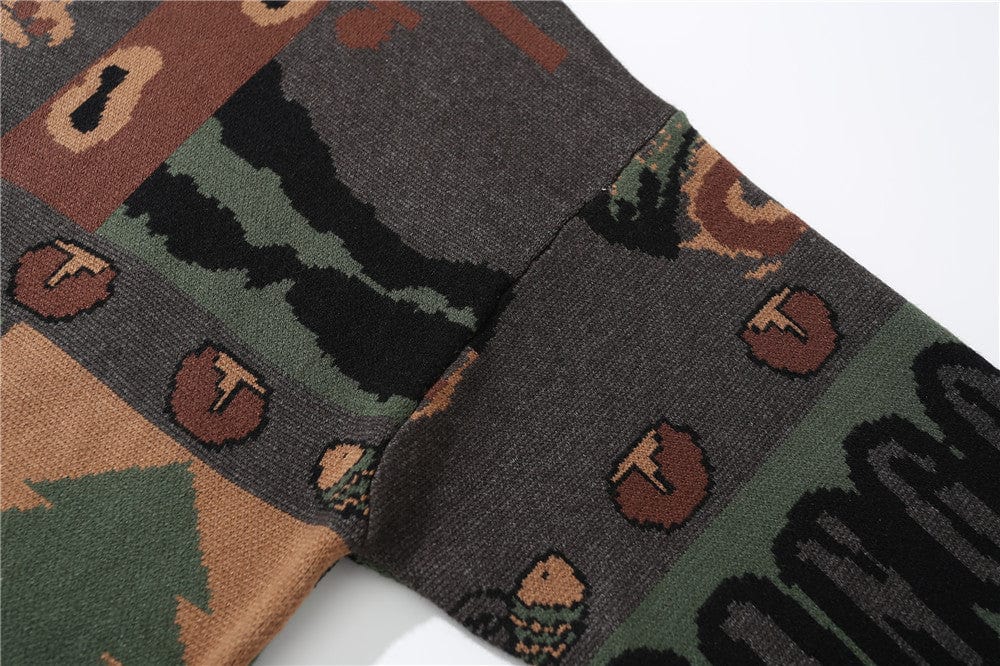 RDMCLOTHINGART tapestry hoodie Sweater-8058