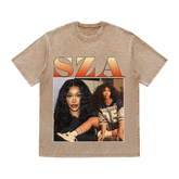RDMCLOTHINGART tapestry hoodie SZA HEAVY WEIGHT COTTON TEE-8870