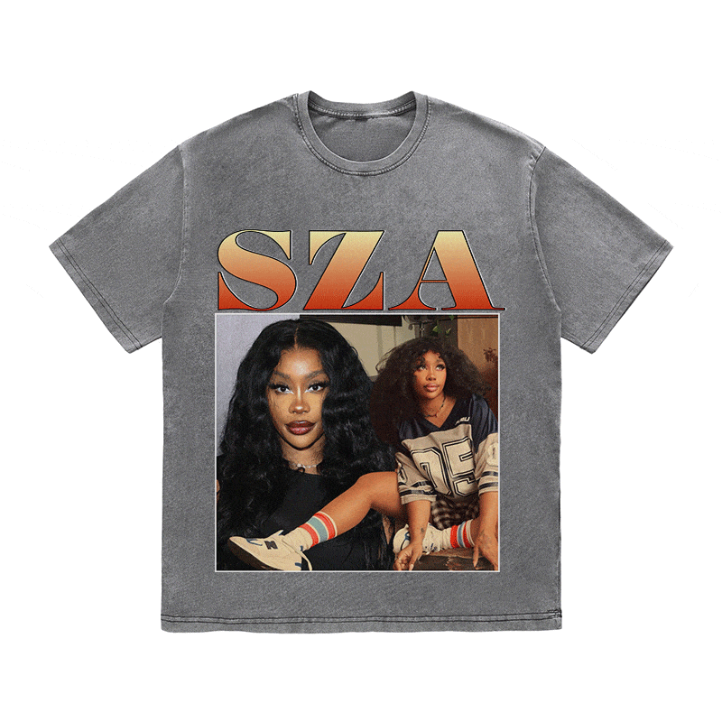 RDMCLOTHINGART tapestry hoodie SZA HEAVY WEIGHT COTTON TEE-8870