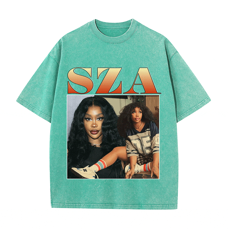 RDMCLOTHINGART tapestry hoodie SZA HEAVY WEIGHT COTTON TEE-8870
