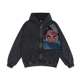 RDMCLOTHINGART tapestry hoodie TANJIROU TAPESTRY PATCH HOODIE-9236