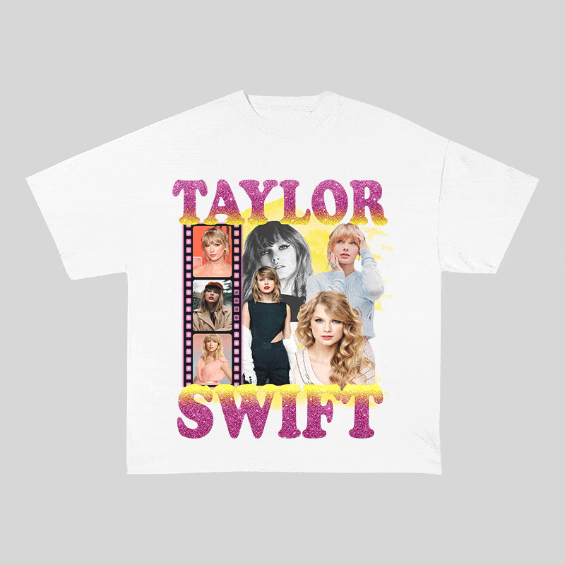 RDMCLOTHINGART tapestry hoodie TAYLOR SWIFT HEAVY WEIGHT COTTON TEE-9137