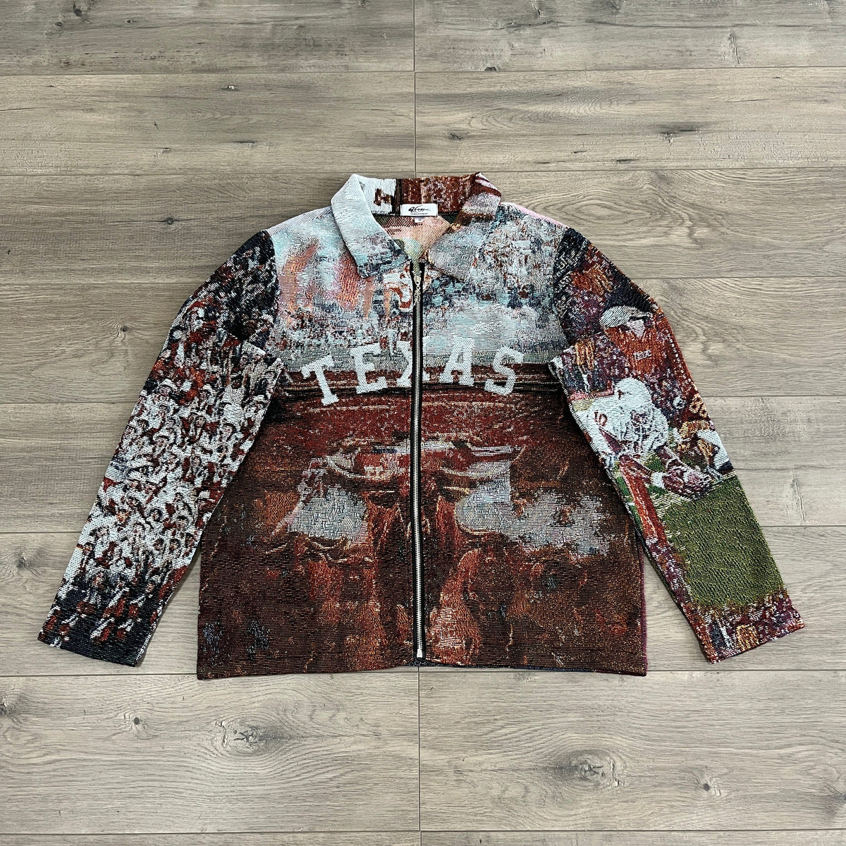RDMCLOTHINGART tapestry hoodie TEXAS TAPESTRY JACKET