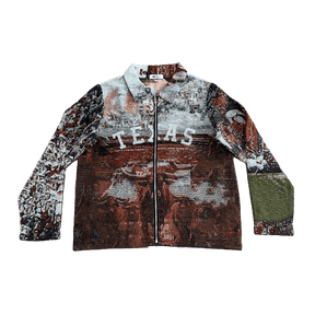 RDMCLOTHINGART tapestry hoodie TEXAS TAPESTRY JACKET