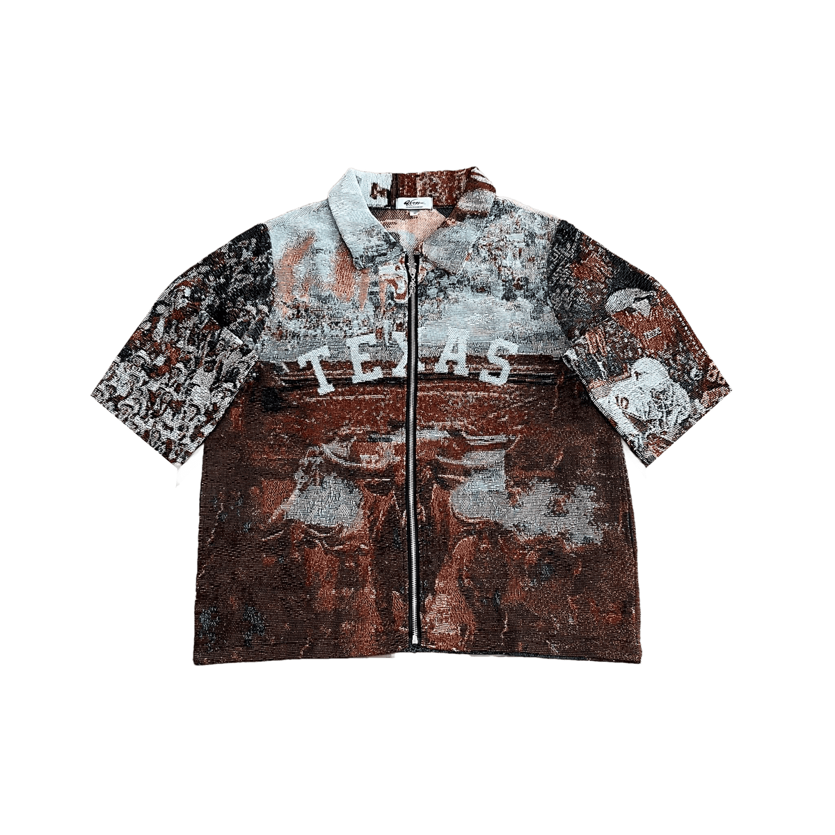 RDMCLOTHINGART tapestry hoodie TEXAS TAPESTRY TEE