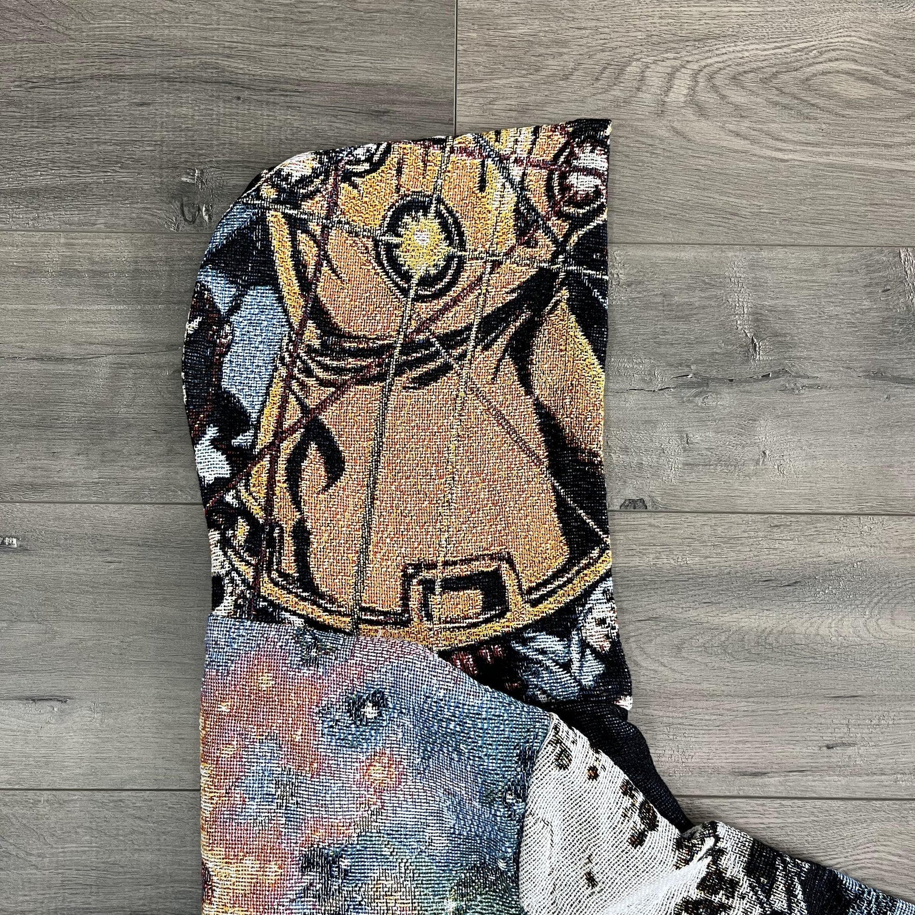 THANOS TAPESTRY HOODIE - RDMCLOTHINGART