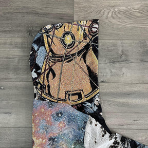 THANOS TAPESTRY HOODIE - RDMCLOTHINGART