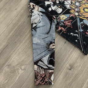 THANOS TAPESTRY HOODIE - RDMCLOTHINGART