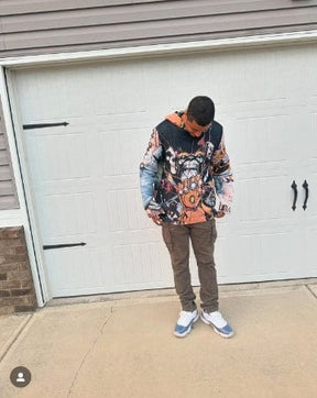 THANOS TAPESTRY HOODIE - RDMCLOTHINGART