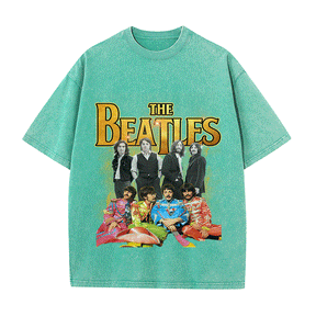 RDMCLOTHINGART tapestry hoodie THE BEATLES HEAVY WEIGHT COTTON TEE-9138
