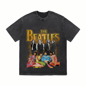 RDMCLOTHINGART tapestry hoodie THE BEATLES HEAVY WEIGHT COTTON TEE-9138