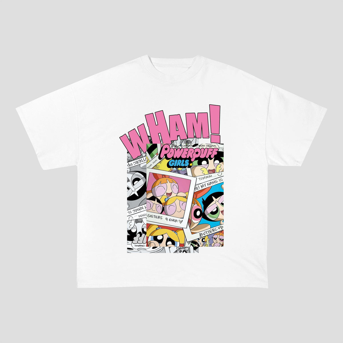 THE POWERPUFF GIRLS HEAVY COTTON TEES-8280 - RDMCLOTHINGART