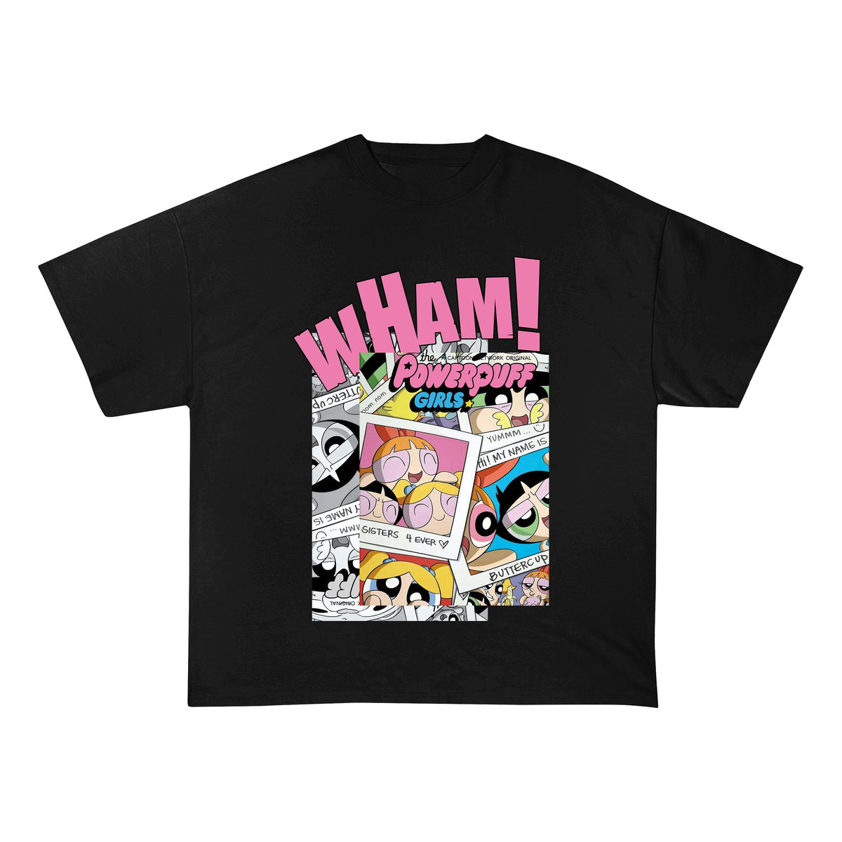 THE POWERPUFF GIRLS HEAVY COTTON TEES-8280 - RDMCLOTHINGART