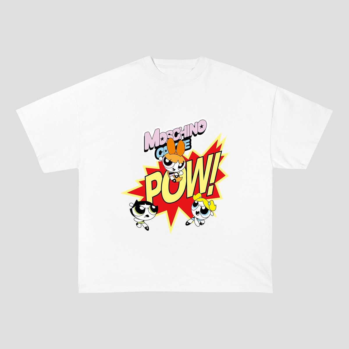 THE POWERPUFF GIRLS HEAVY COTTON TEES-8283 - RDMCLOTHINGART