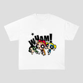THE POWERPUFF GIRLS HEAVY COTTON TEES-8284 - RDMCLOTHINGART