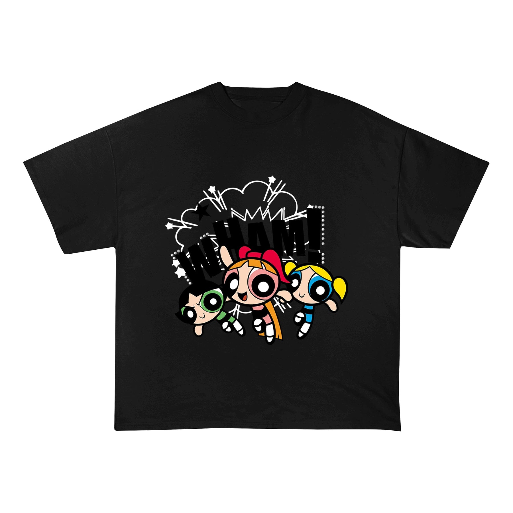 THE POWERPUFF GIRLS HEAVY COTTON TEES-8284 - RDMCLOTHINGART