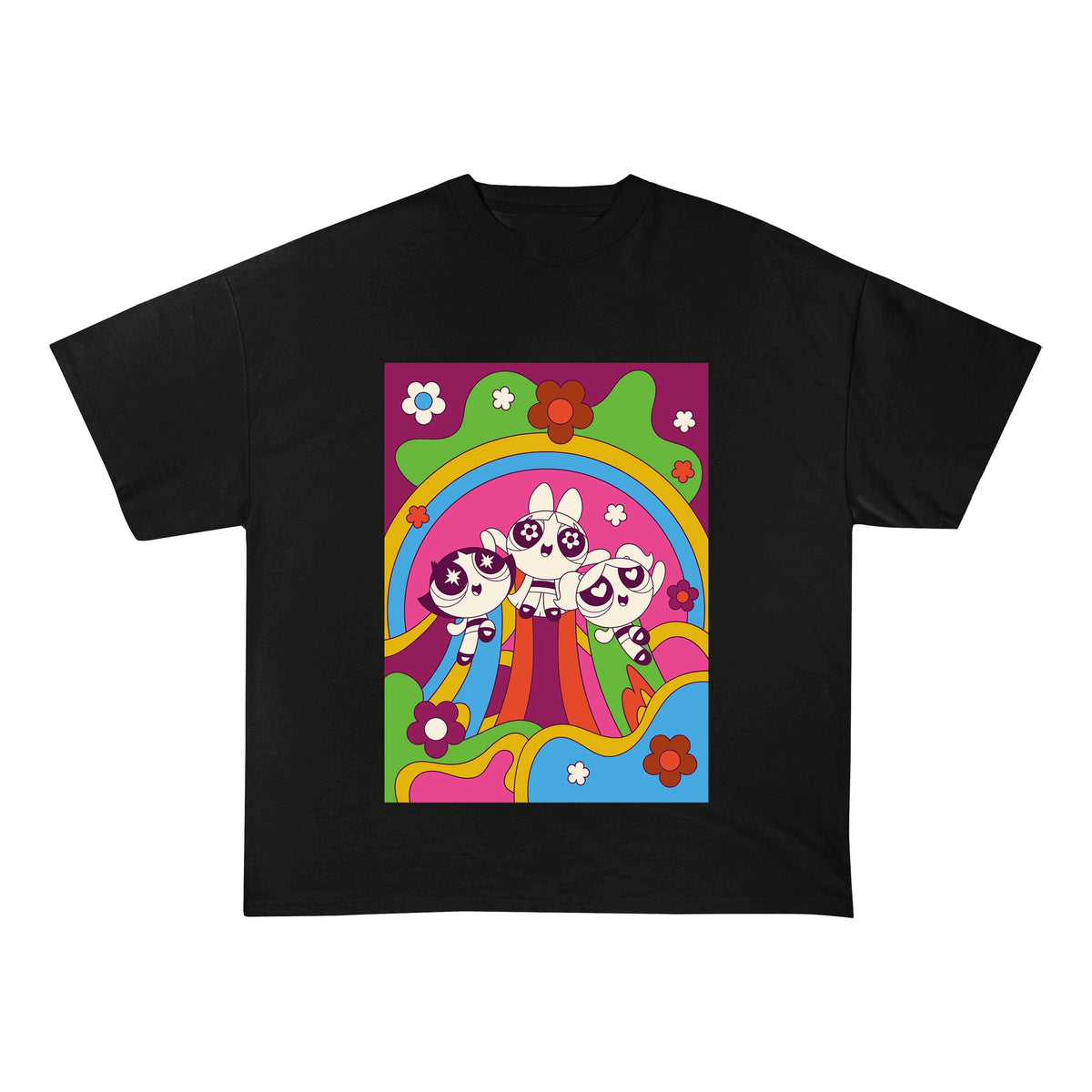 THE POWERPUFF GIRLS HEAVY COTTON TEES-8285 - RDMCLOTHINGART