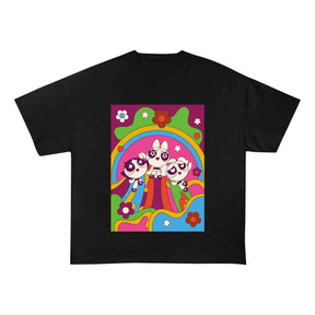 THE POWERPUFF GIRLS HEAVY COTTON TEES-8285 - RDMCLOTHINGART