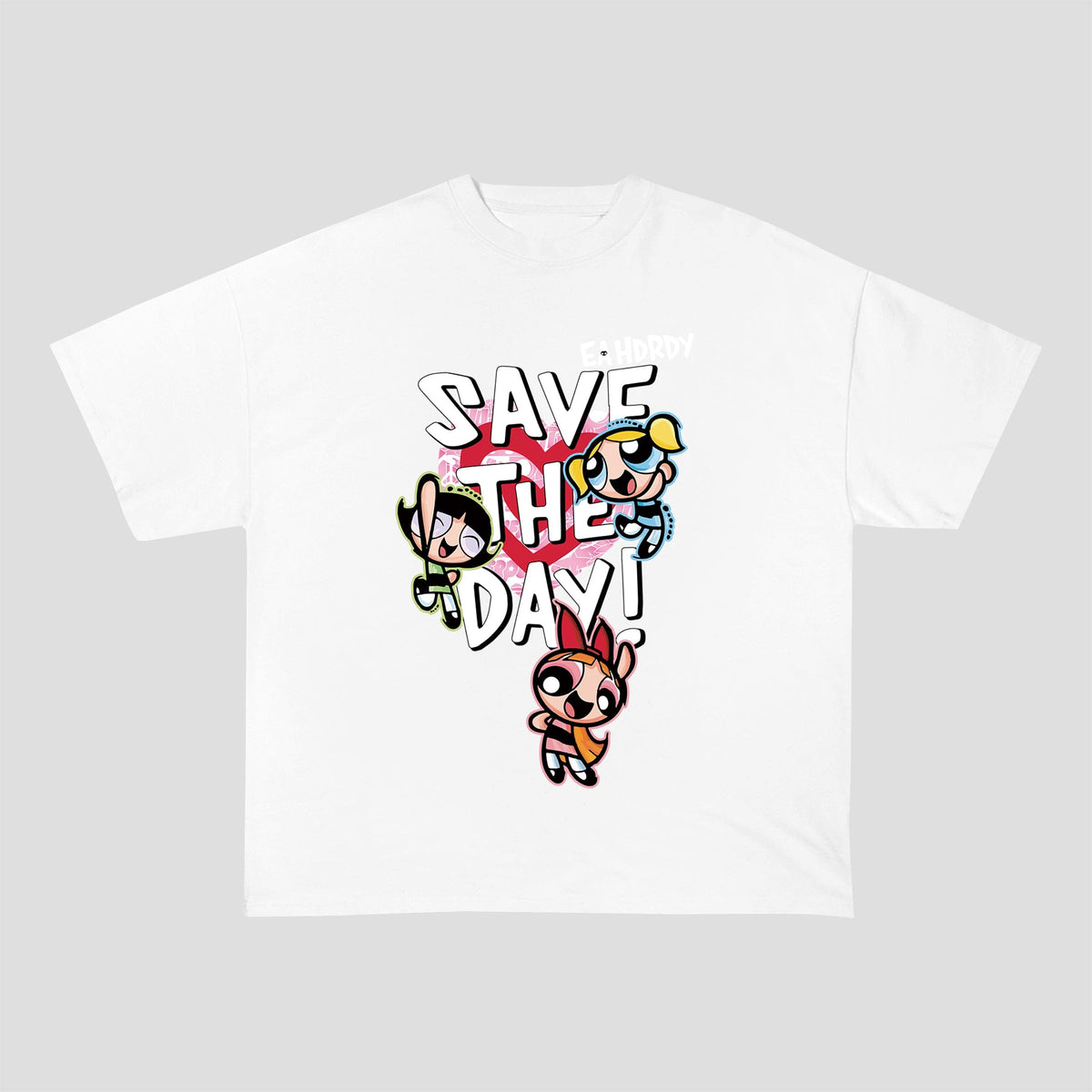 THE POWERPUFF GIRLS HEAVY COTTON TEES-8286 - RDMCLOTHINGART