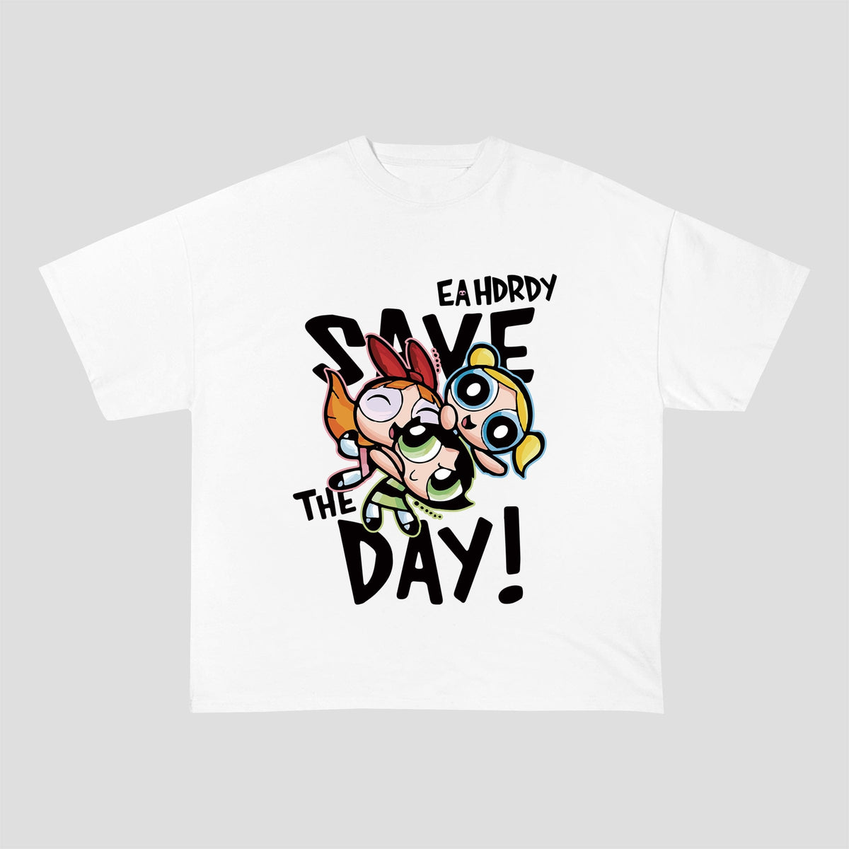 THE POWERPUFF GIRLS HEAVY COTTON TEES-8287 - RDMCLOTHINGART