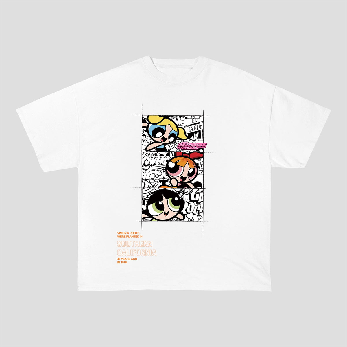 THE POWERPUFF GIRLS HEAVY COTTON TEES-8288 - RDMCLOTHINGART
