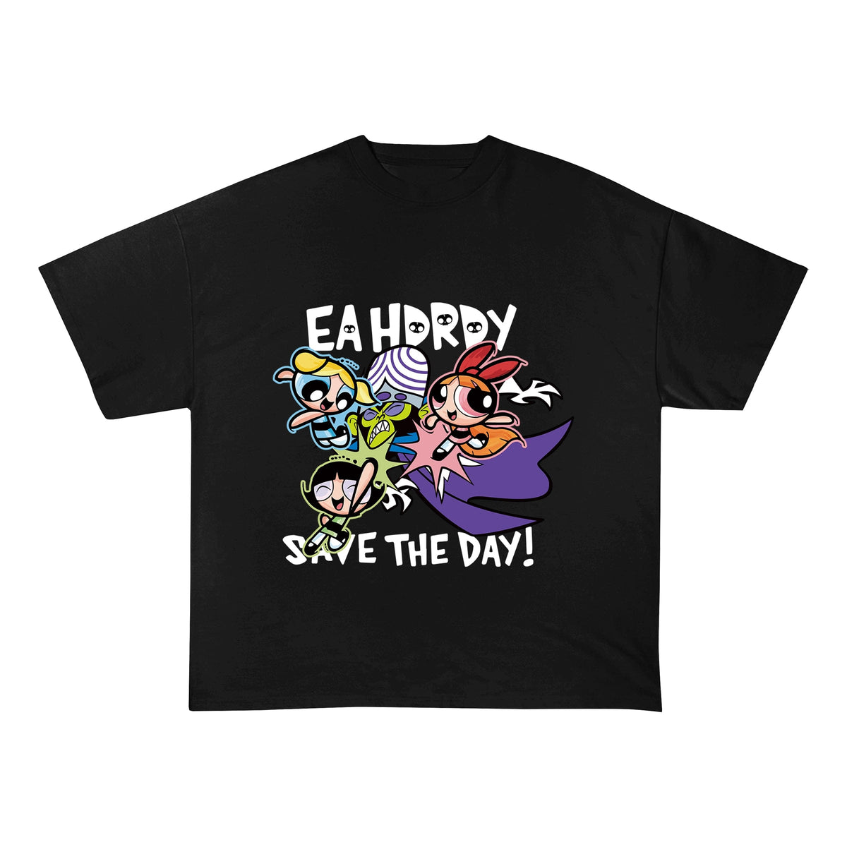 THE POWERPUFF GIRLS HEAVY COTTON TEES-8289 - RDMCLOTHINGART